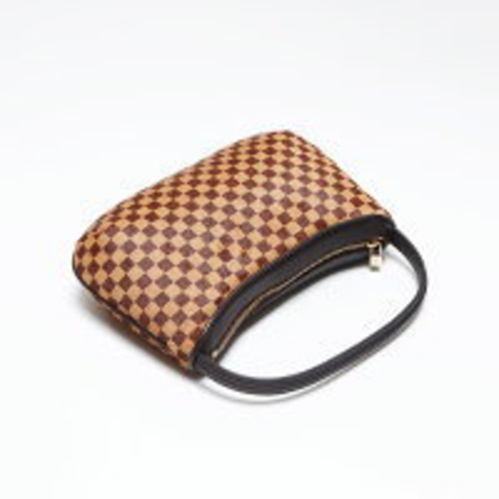 LOUIS VUITTON Damier Sauvage Tiger Handbag Brown - Picture 8 of 12